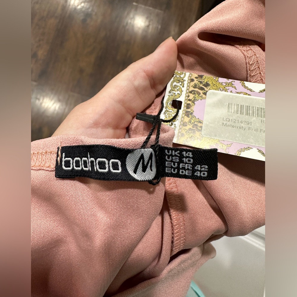 NWT Boohoo maternity midi dress - Picture 6 of 8